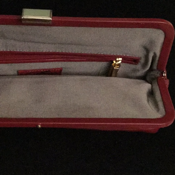 NWT Zac Posen New York Z Spoke Bette D. Frame Clutch in Dahlia